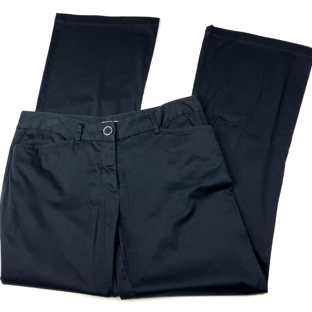 Philippe Adec ADEC 2 | Navy Cotton Bootcut Pants 10/44